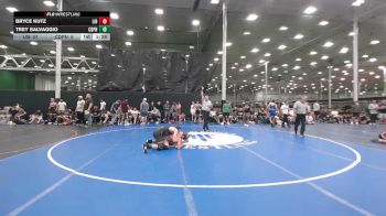 140 lbs Rr Rnd 4 - Bryce Kutz, Liberty - HSBAFC vs Trey Salvaggio, Central Dauphin - HSBAFC