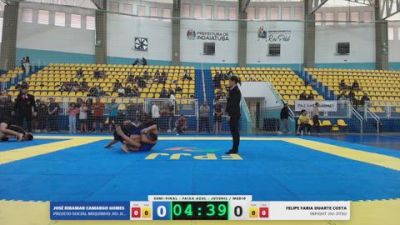 FELIPE FARIA vs JOSÉ RIBAMAR 2026 FPJJ Campeonato Paulista Sem Kimono