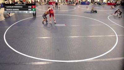 12U - 135 lbs Quarters - Lachlan Robideau, STMA vs Marco Rangel, New Ulm Rolling Thunder Wrestling Club