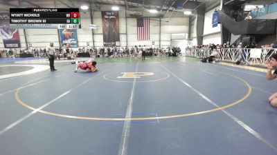 170 lbs Round Of 64 - Wyatt Nichols, WV vs Timothy Brown III, GA