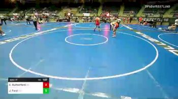 160 lbs Consolation - Christian Rutherford, Mayo Quanchi vs Jayden Ford, Maize