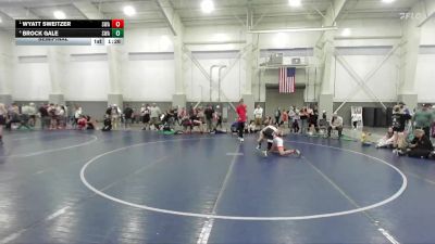 90 lbs Semifinal - Wyatt Sweitzer, Sanderson Wrestling Academy vs Brock Gale, Sanderson Wrestling Academy
