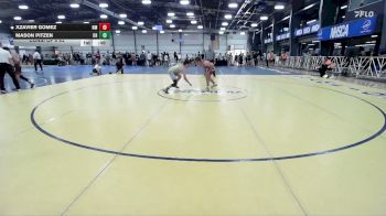 112 lbs Consi Of 8 #2 - Xzavier Gomez, NM vs Mason Pitzen, OH