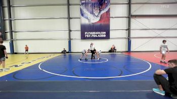 90 lbs Rr Rnd 1 - Alexander Spagnuolo, Shore Thing Surf vs Caleb Hoosier, TNWC Black