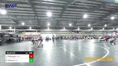 89 lbs Round Of 32 - Jp Mckeown, Mat Assassins vs Kaynon Navarro, Idaho Gold Wrestling Club