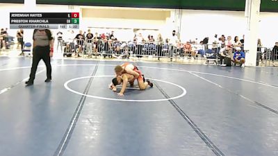 136 lbs Quarterfinal - Jeremiah Hayes, IL vs Preston Kharchla, OH