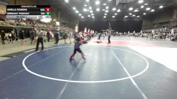 74 lbs Rr Rnd 1 - Ariella Romero, Duran Elite vs EmmaJay Thibault, Bear Creek Jr. Wrestling