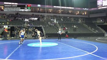 197 lbs 7th Place Match - Marvelous Rutledge, Lander vs Jeremiah Larson, Maryville (MO)