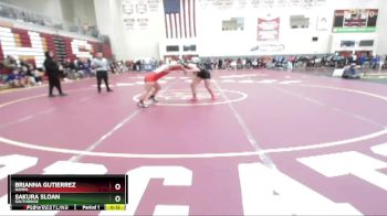 138 lbs Cons. Round 4 - Sakura Sloan, Southridge vs Brianna Gutierrez, Nampa