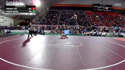 3A 126 lbs Cons. Round 2 - WahNay Say, New Plymouth vs Kaden Nokes, Tri-Valley