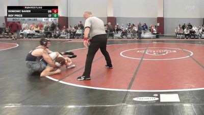 184 lbs Consi Of 8 #1 - Domonic Baker, Virginia - UNATT vs Roy Price, The Citadel