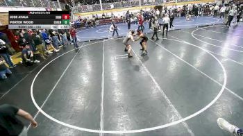 150 lbs Cons. Round 2 - Porter Wood, Almira Coulee Hartline vs Jose Ayala, Sunnyside