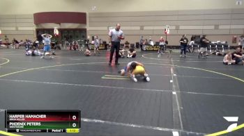 85 lbs Cons. Round 2 - Phoenix Peters, Westshore vs Harper Hamacher, Ninja Killer