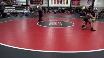 126 lbs Cons. Round 2 - James Fuller, Fort Madison vs Wesley Ross, Montezuma