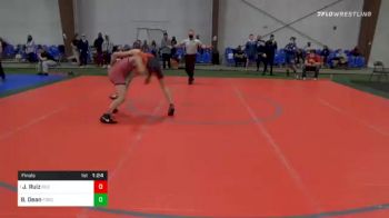 136 lbs Final - Joseph Ruiz, Red Nose vs Brandon Dean, Force