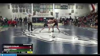 120 lbs Quarterfinal - Fredrico Cutalan, Las Vegas vs Andrew Condo, Liberty_AZ