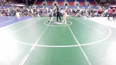 120 lbs Cons 64 #1 - Braelyn Urban, NM vs Mason Bauer, OH