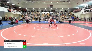 113 lbs Consi Of 8 #1 - Noah Thigpen, Georgia vs Hayes Huddleston, East Coweta High School Wrestling