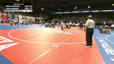 165 Class 1 lbs Quarterfinal - Grant Rodriguez, Cole Camp vs Louis Suddarth, Centralia