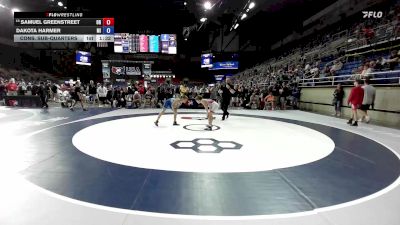 94 lbs Cons. Sub-quarters - Samuel Greenstreet, OR vs Dakota Harmer, MI