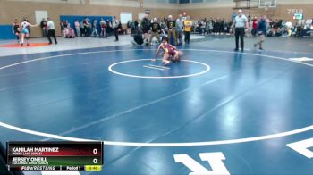 110lbs Cons. Round 6 - Jersey ONeill, Columbia River (Girls) vs Kamilah Martinez, Moses Lake (Girls)
