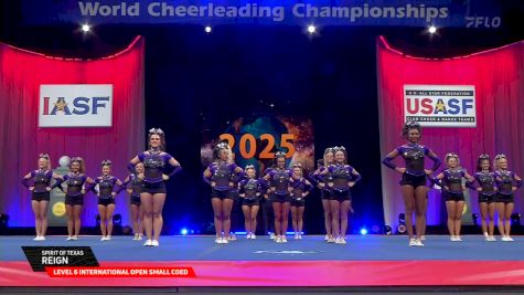 Spirit of Texas - Reign [2025 L6 International Open Small Coed Semis] 2025 The Cheerleading Worlds