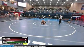 120 lbs Round 2 - Cole Sides, Dripping Springs vs Alexander Berry, Prosper