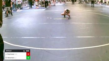 66 lbs Rr Rnd 1 - Jesse Espinoza, Total Kaos WC vs Bentley Newman, Illinois Valley Youth