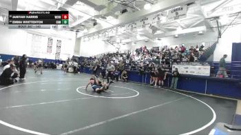 140 lbs Cons. Round 2 - Emma Whittenton, Camarillo vs Janiyah Harris, Moreno Valley