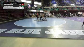 190 lbs Consi Of 4 - Hassim Gibeck, Boiling Springs vs Isaiah Frazier, Summerville