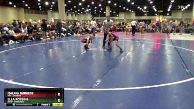 62+70 Round 1 - Malaya Burgess, Well Trained vs Ella Robbins, Bison Takedown