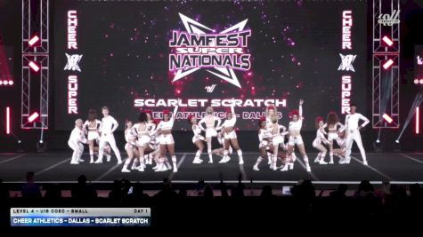 Cheer Athletics - Dallas - Scarlet Scratch [2026 L4 - U18 Coed - Small DAY 1] 2026 JAMfest Cheer Super Nationals