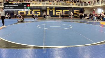 189 lbs Semifinal - Jake Stephenson, Waynesburg vs Mark Gray, Kiski Area