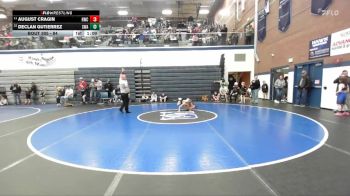 84 lbs Champ. Round 1 - August Cragin, Hawk Wrestling Club vs Declan Gutierrez, Sublime Wrestling Academy
