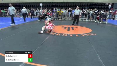 105 lbs Round Of 16 - Drayton DeKay, Sayre, PA vs Cole DeAngelo, Keansburg, NJ