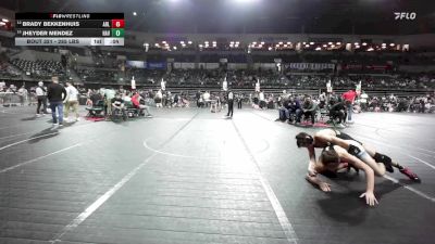 136 lbs Consi Of 4 - Lucas DaSilva, Iron Horse vs Luke Riker, The Wrestling Coach