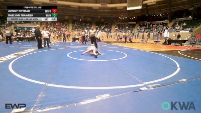 49-52 lbs 3rd Place - Averly Pittman, Spartan Wrestling Fort Smith vs Raelynn Traweek, Mojo Grappling Academy