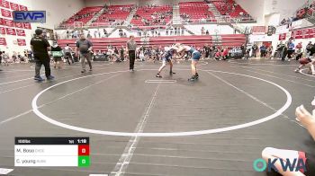 100 lbs Rr Rnd 3 - Mac Boso, Choctaw Ironman Youth Wrestling vs Connor Young, Husky WC