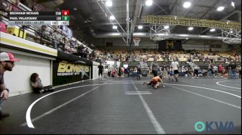 46 lbs Consi Of 4 - Beckham McKaig, Standfast vs Paul Velazquez, Lexington Wrestling Club