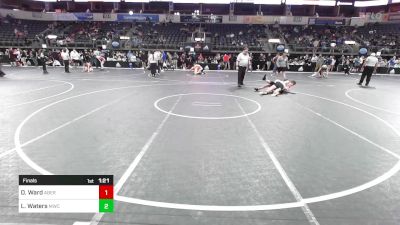 138 lbs Final - Owen Ward, Aberdeen vs Lake Waters, MoWest Championship Wrestling