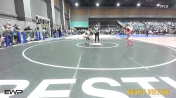 124 lbs Final - Taylor Knilans, Union vs Addison Bernstein, Durham Wrestling Club