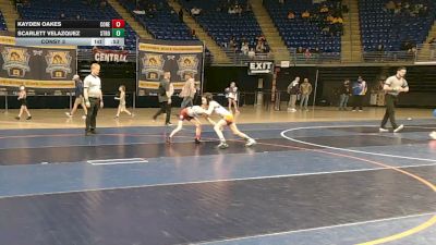 63 lbs Consy 3 - Kayden Oakes, Conemaugh Twp vs Scarlett Velazquez, Stroudsburg