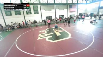 135-143 lbs Cons. Semi - Jack Taylor, GGT vs Camden Spiniolas, Relentless Training Center