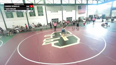 135-143 lbs Cons. Semi - Jack Taylor, GGT vs Camden Spiniolas, Relentless Training Center