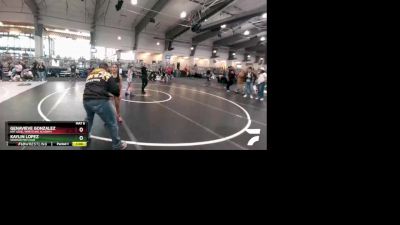 105 lbs Cons. Round 2 - Kaylin Lopez, Spartan Mat Club vs Genavieve Gonzalez, NXT Level Wrestling Academy