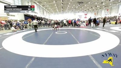 71 lbs Quarterfinal - Caleb Smith, Club Not Listed vs Hunter Detweiler, WRCL Wrestling Club