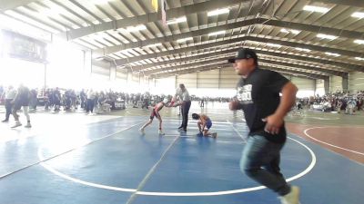 65 lbs Consi Of 4 - Kash DeZonia, Ateam vs Mateo Wright, Mustang WC