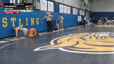 165 lbs Consi Of 8 #2 - Alex Marshall, Coast Guard vs Matt Ryan, Bridgeport