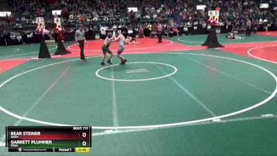 130 lbs Cons. Round 1 - Bear Steiner, WAD1 vs Garrett Plummer, PROA