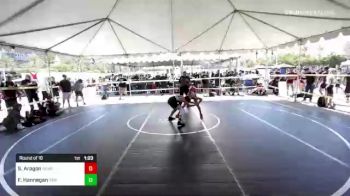 109 lbs Round Of 16 - Samuel Aragon, Rbwc vs Finnian Hannegan, Reign WC